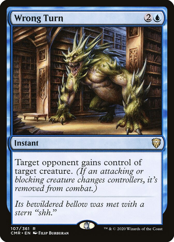 Caminho Errado / Wrong Turn - Magic: The Gathering - MoxLand