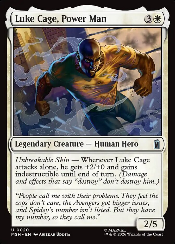 Luke Cage, Power Man - Magic: The Gathering - MoxLand