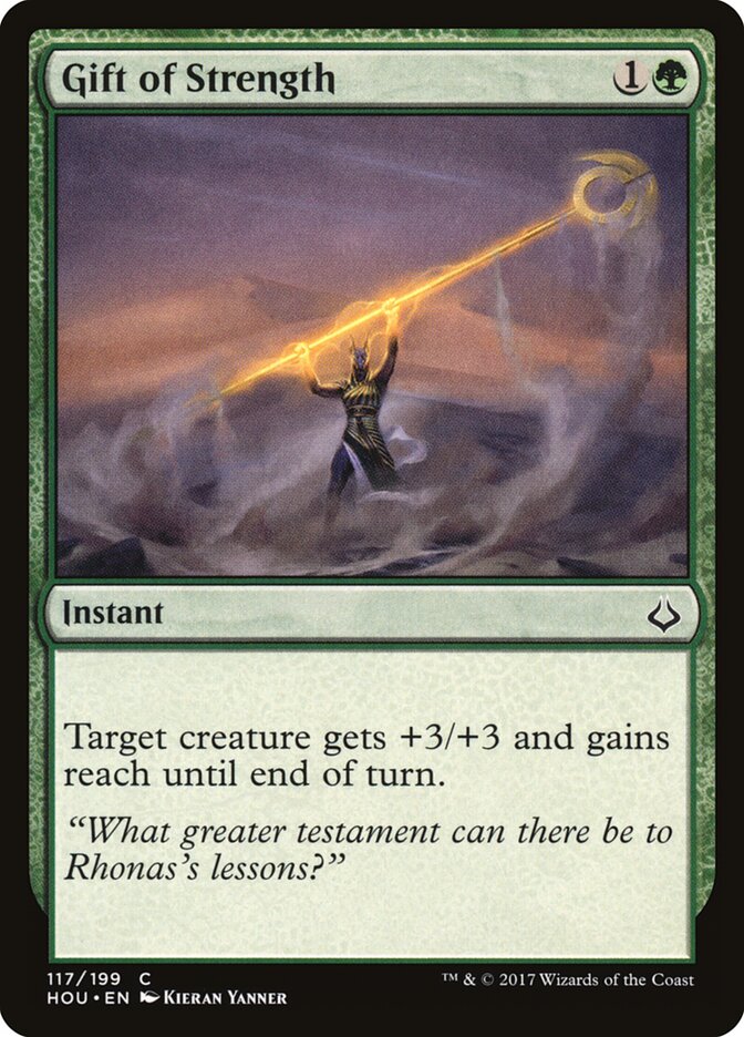 Dádiva da Força / Gift of Strength - Magic: The Gathering - MoxLand