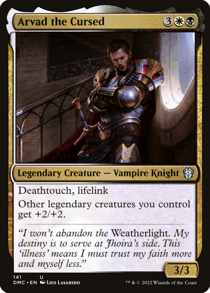 Arvad, o Amaldiçoado / Arvad the Cursed - Magic: The Gathering - MoxLand