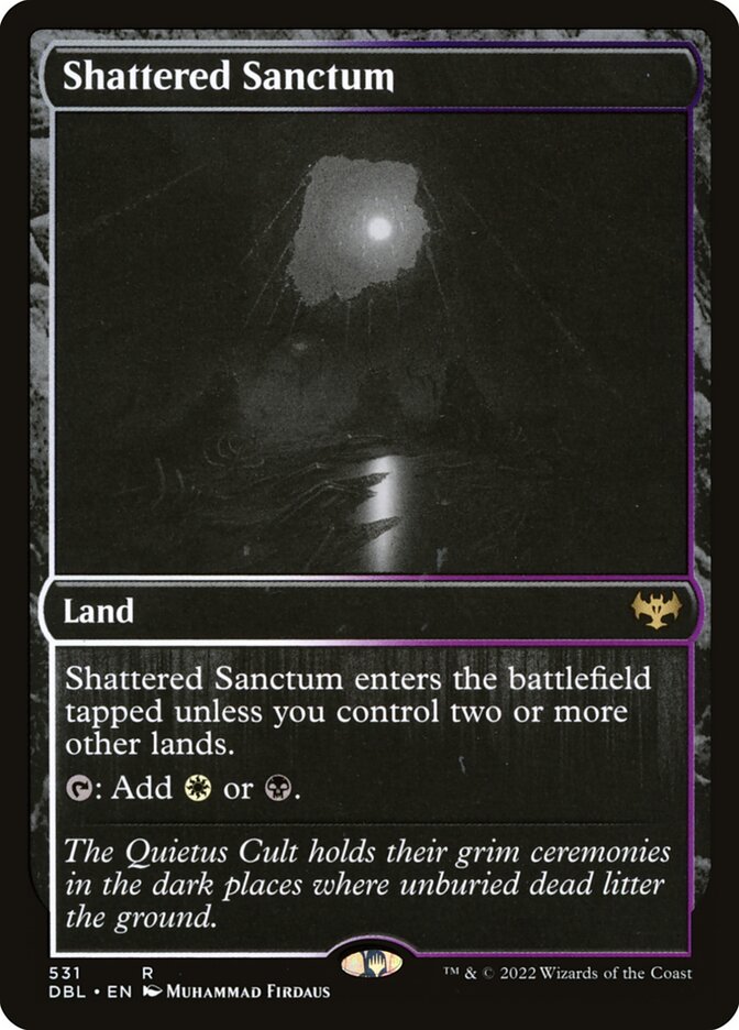 Santuário Despedaçado / Shattered Sanctum - Magic: The Gathering - MoxLand