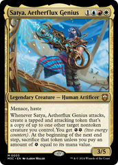 Satya, Gênio do Fluxo de Éter / Satya, Aetherflux Genius - Magic: The Gathering - MoxLand