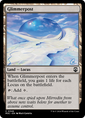 Posto Tremeluzente / Glimmerpost - Magic: The Gathering - MoxLand
