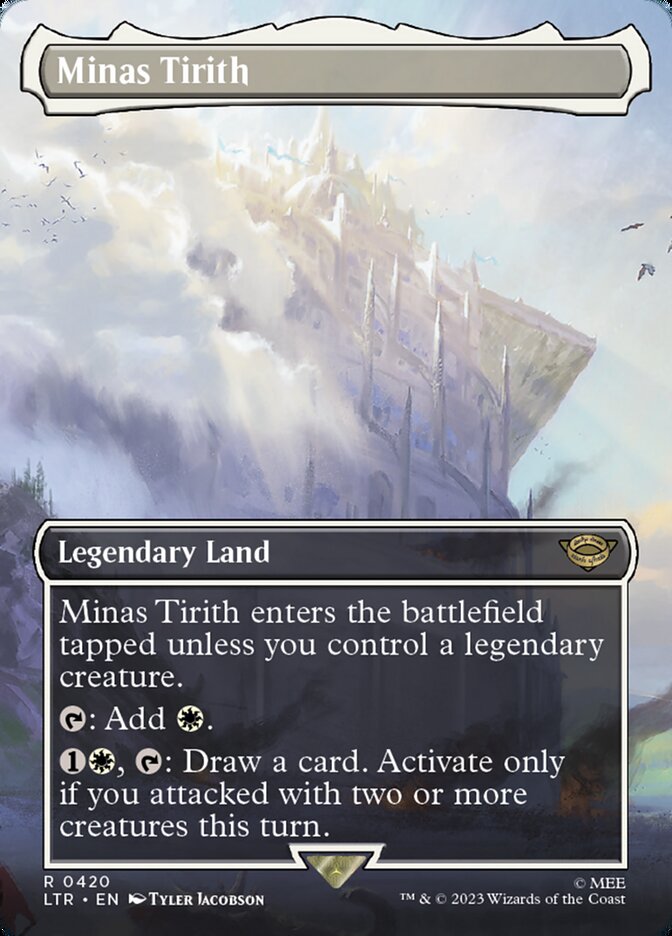 Minas Tirith - Magic: The Gathering - MoxLand