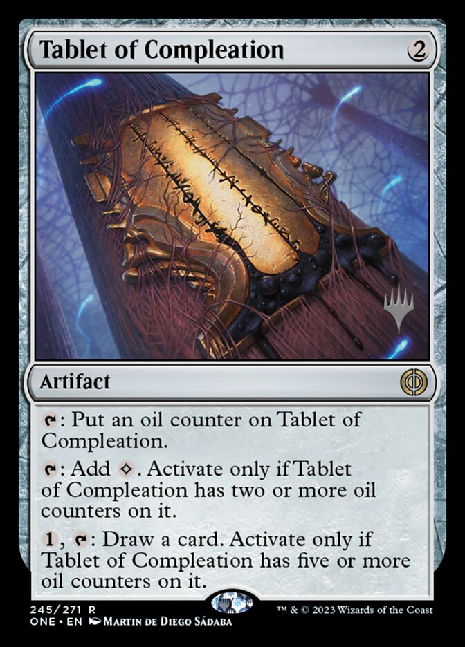 Tábua da Completação / Tablet of Compleation - Magic: The Gathering - MoxLand