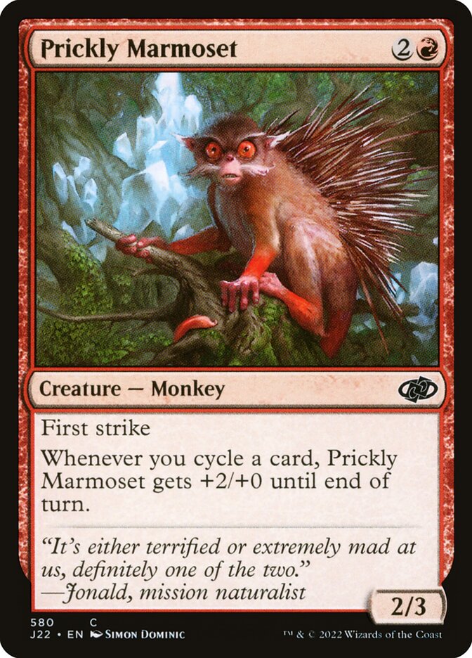 Sagui Espinhoso / Prickly Marmoset - Magic: The Gathering - MoxLand