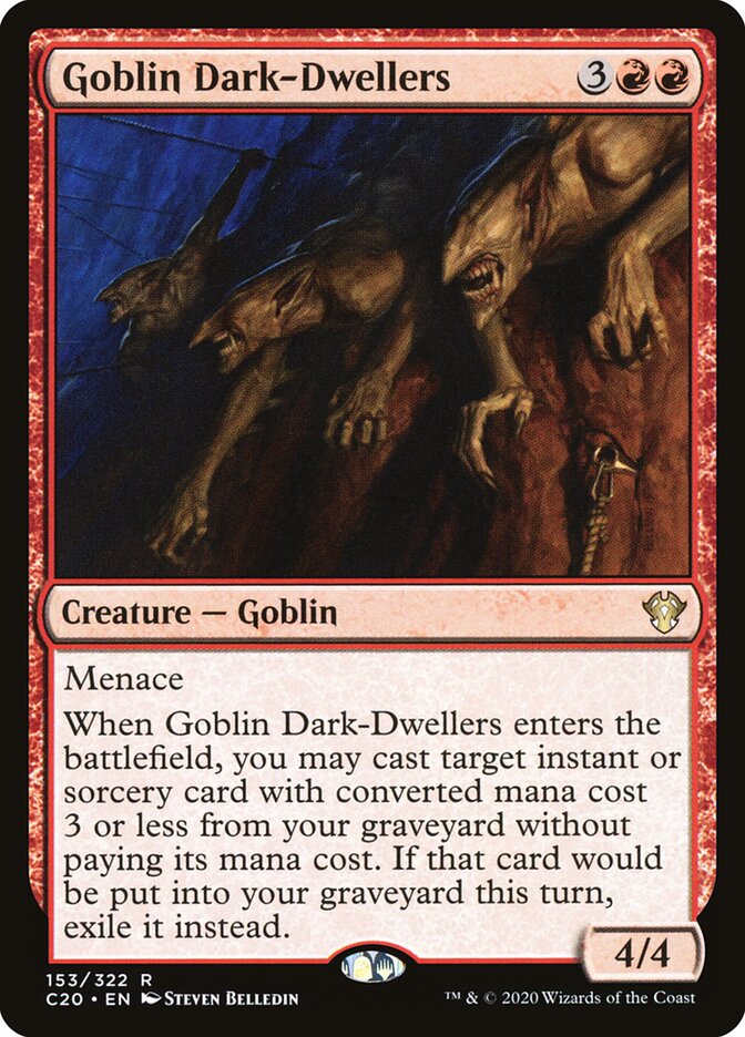 Umbrígeos Goblins / Goblin Dark-Dwellers - Magic: The Gathering - MoxLand