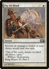 Desconsiderar / Pay No Heed - Magic: The Gathering - MoxLand