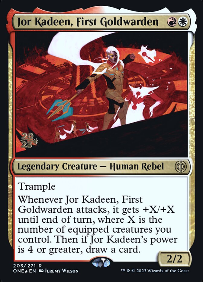Jor Kadeen, Primeiro Guardião Dourado / Jor Kadeen, First Goldwarden - Magic: The Gathering - MoxLand