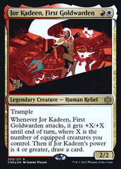 Jor Kadeen, Primeiro Guardião Dourado / Jor Kadeen, First Goldwarden - Magic: The Gathering - MoxLand