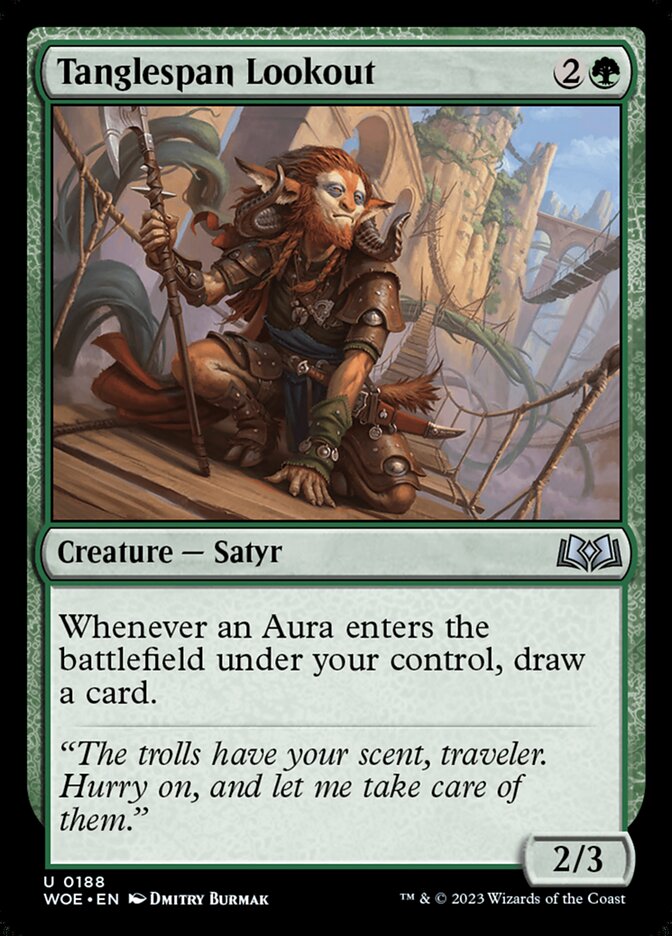 Vigia da Fenda dos Liames / Tanglespan Lookout - Magic: The Gathering - MoxLand