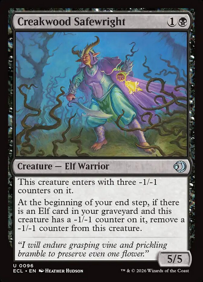Pulcro-Protetora do Bosque Rangente / Creakwood Safewright - Magic: The Gathering - MoxLand