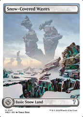 Ermos Nevados / Snow-Covered Wastes - Magic: The Gathering - MoxLand