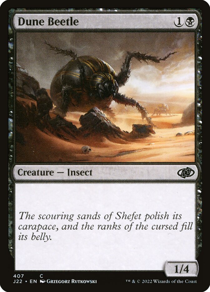 Besouro-das-dunas / Dune Beetle - Magic: The Gathering - MoxLand
