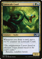 Coatl das Escamas Sábias / Lorescale Coatl - Magic: The Gathering - MoxLand