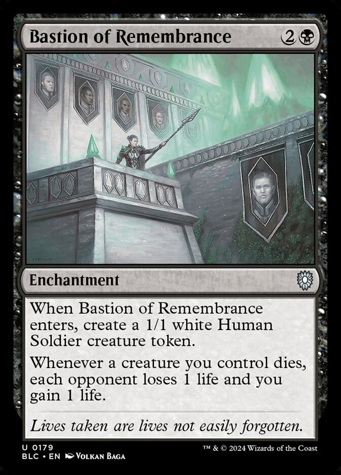 Bastião da Recordação / Bastion of Remembrance - Magic: The Gathering - MoxLand
