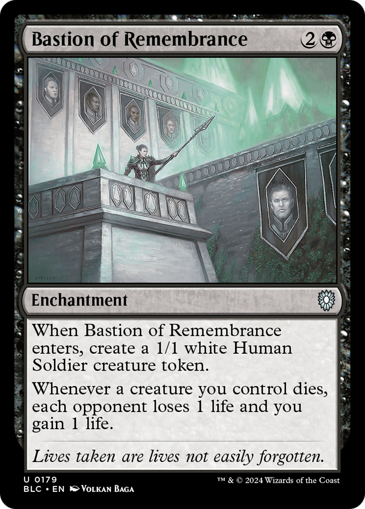 Bastião da Recordação / Bastion of Remembrance - Magic: The Gathering - MoxLand