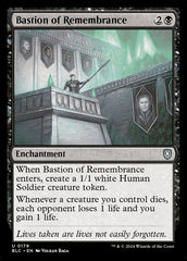 Bastião da Recordação / Bastion of Remembrance - Magic: The Gathering - MoxLand