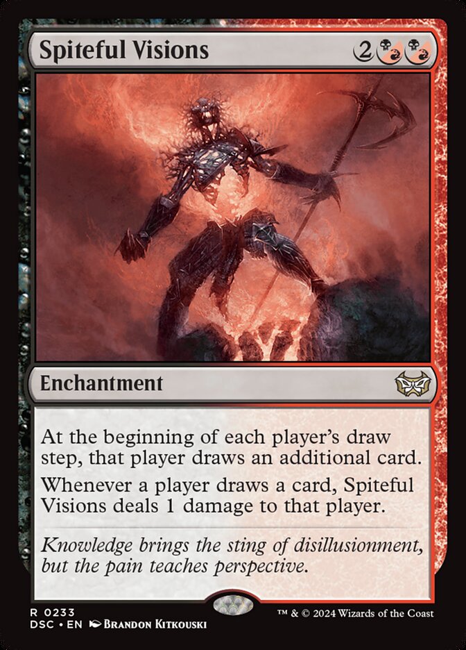 Visões Malévolas / Spiteful Visions - Magic: The Gathering - MoxLand