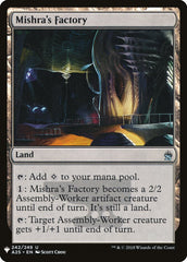 Fábrica de Mishra / Mishra's Factory - Magic: The Gathering - MoxLand