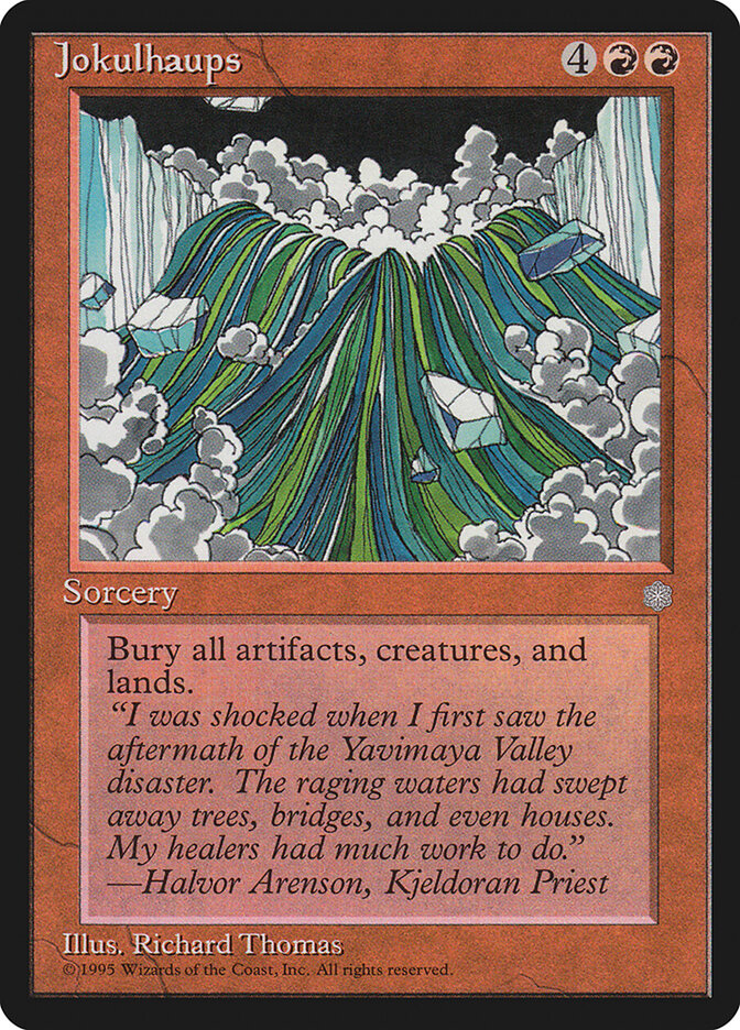 Jokulhaups - Magic: The Gathering - MoxLand
