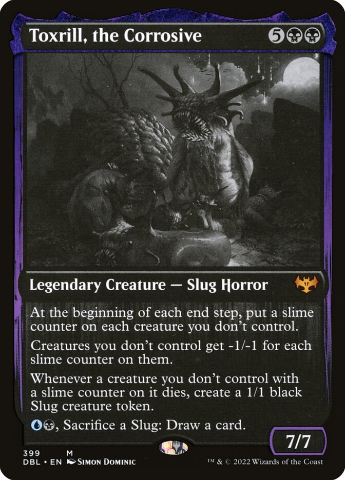 Toxrill, a Corrosiva / Toxrill, the Corrosive - Magic: The Gathering - MoxLand