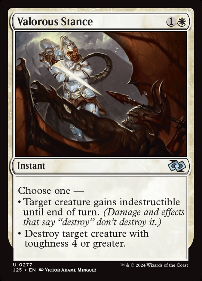 Postura Valente / Valorous Stance - Magic: The Gathering - MoxLand