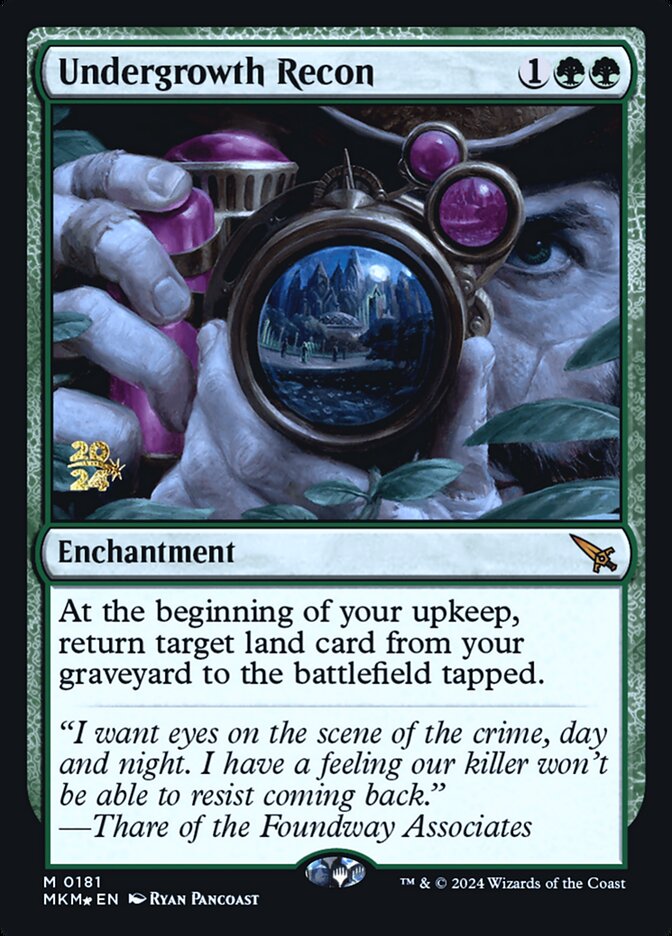 Reconhecimento Camuflado / Undergrowth Recon - Magic: The Gathering - MoxLand