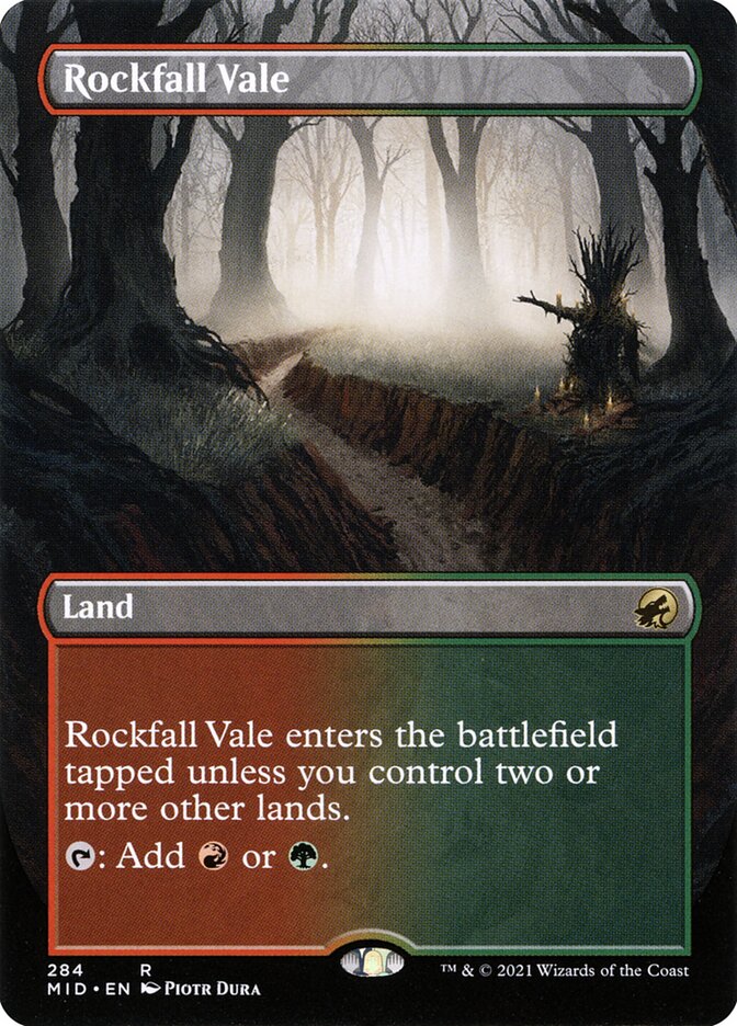 Vale das Pedras Cadentes / Rockfall Vale - Magic: The Gathering - MoxLand