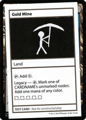 Gold Mine - Magic: The Gathering - MoxLand