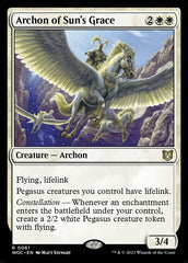 Arconte da Graça do Sol / Archon of Sun's Grace - Magic: The Gathering - MoxLand