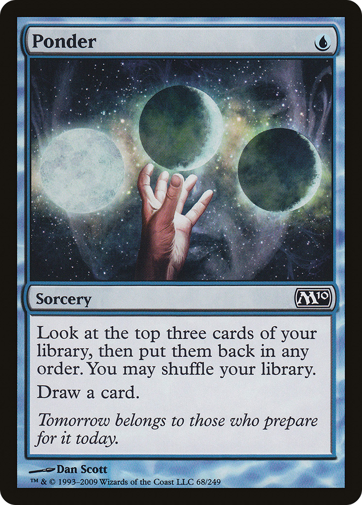 Ponderar / Ponder - Magic: The Gathering - MoxLand