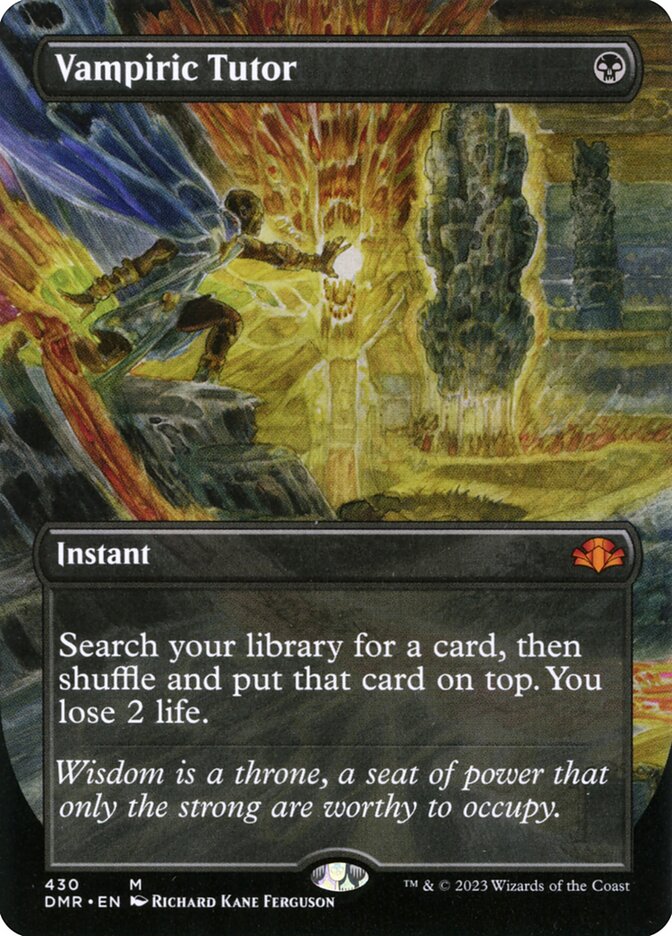 Tutor Vampírico / Vampiric Tutor - Magic: The Gathering - MoxLand