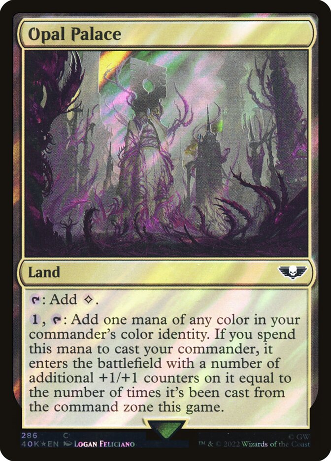 Palácio de Opala / Opal Palace - Magic: The Gathering - MoxLand