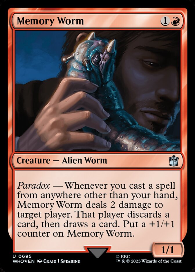 Memory Worm - Magic: The Gathering - MoxLand