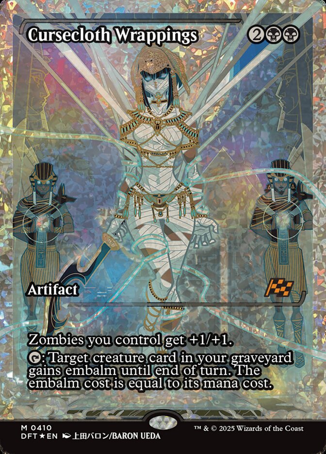 Mortalha Amaldiçoada / Cursecloth Wrappings - Magic: The Gathering - MoxLand