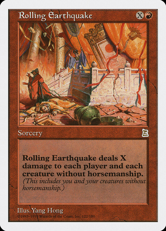 Rolling Earthquake - Magic: The Gathering - MoxLand