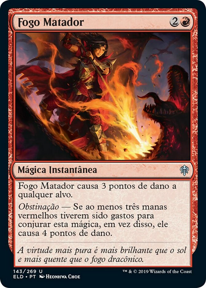 Fogo Matador / Slaying Fire - Magic: The Gathering - MoxLand