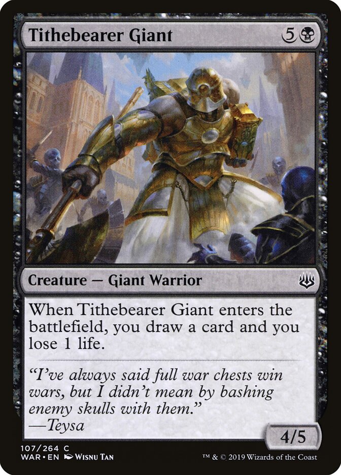 Gigante Porta-dízimos / Tithebearer Giant - Magic: The Gathering - MoxLand