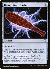 Shaku da Honra Desgastada / Honor-Worn Shaku - Magic: The Gathering - MoxLand