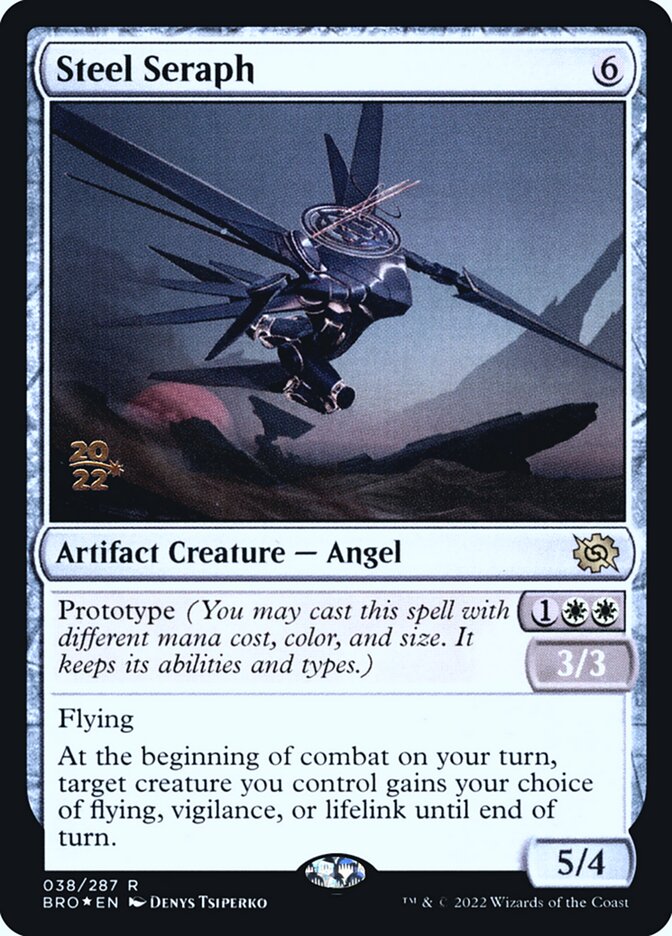 Serafim de Aço / Steel Seraph - Magic: The Gathering - MoxLand