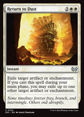 Voltar ao Pó / Return to Dust - Magic: The Gathering - MoxLand