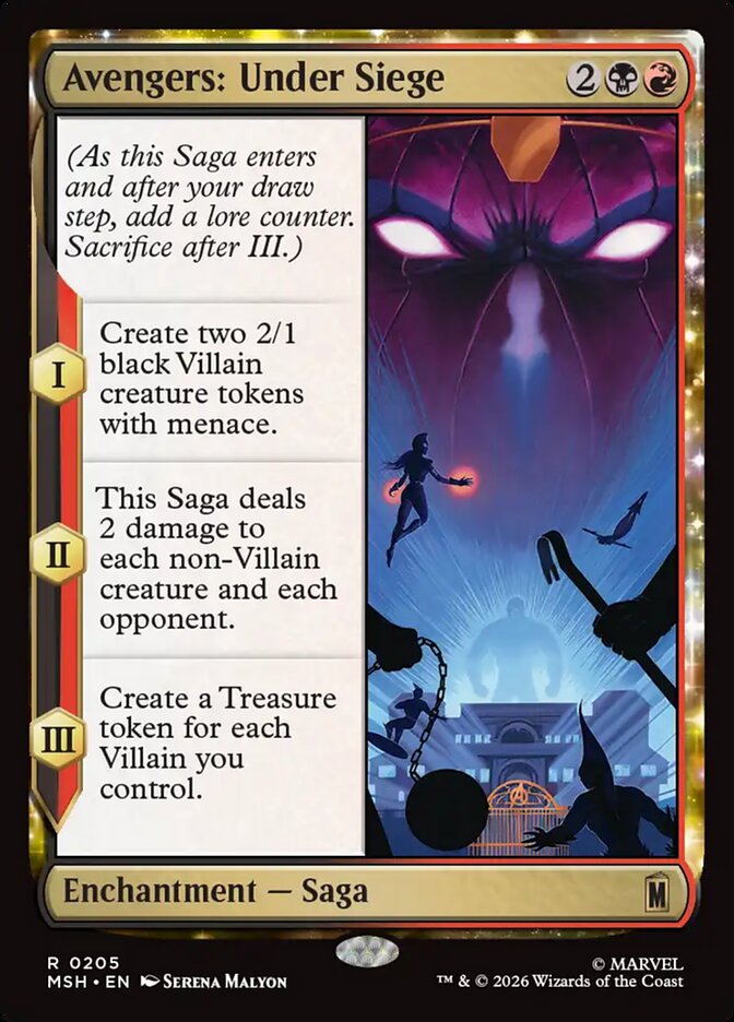 Avengers: Under Siege - Magic: The Gathering - MoxLand