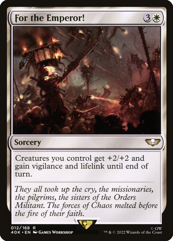 Pelo Imperador! / For the Emperor! - Magic: The Gathering - MoxLand