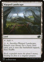 Paisagem Distorcida / Warped Landscape - Magic: The Gathering - MoxLand