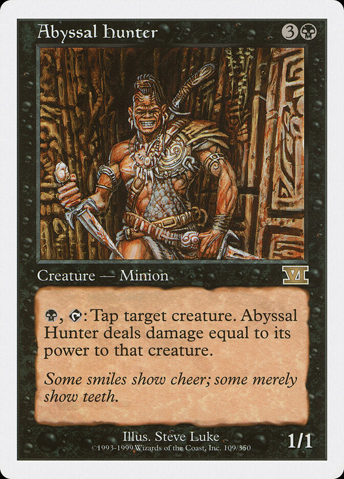 Caçador Abissal / Abyssal Hunter - Magic: The Gathering - MoxLand