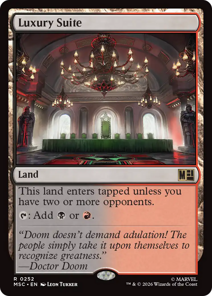 Suíte Luxuosa / Luxury Suite - Magic: The Gathering - MoxLand