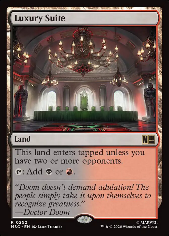 Suíte Luxuosa / Luxury Suite - Magic: The Gathering - MoxLand