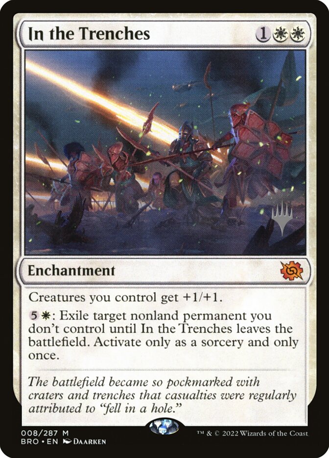 Nas Trincheiras / In the Trenches - Magic: The Gathering - MoxLand