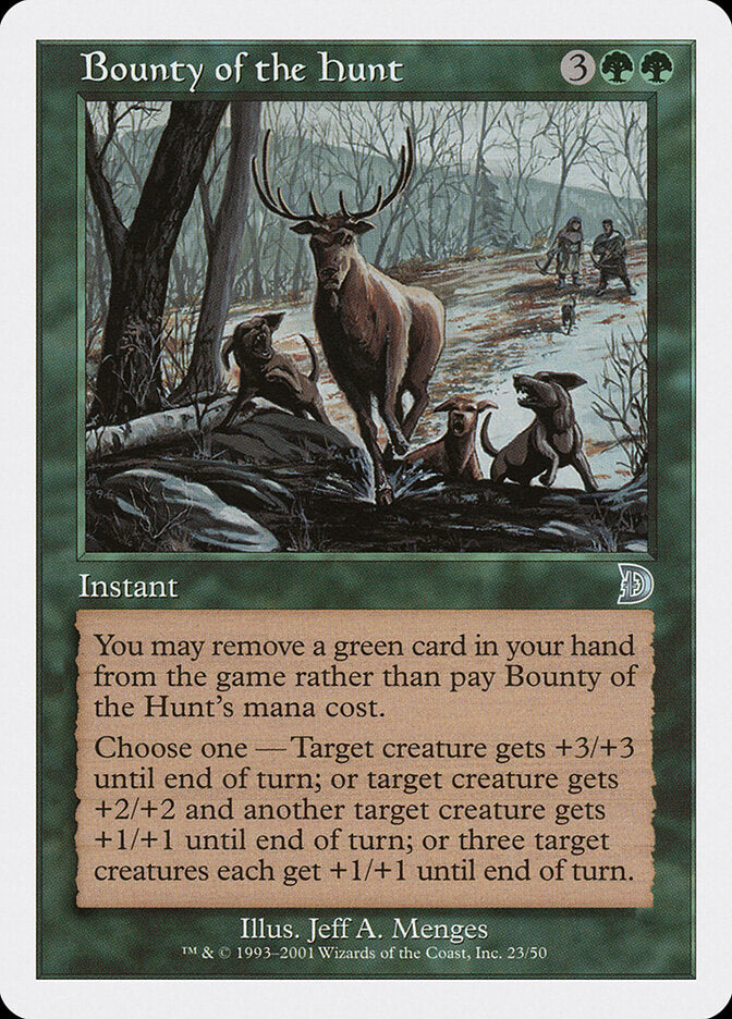 Recompensa da Caçada / Bounty of the Hunt - Magic: The Gathering - MoxLand